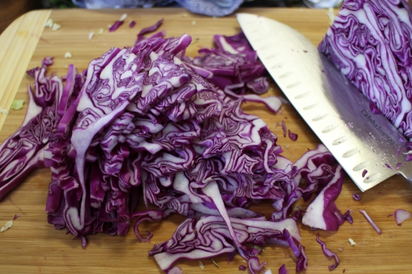 Red Cabbage Shredded