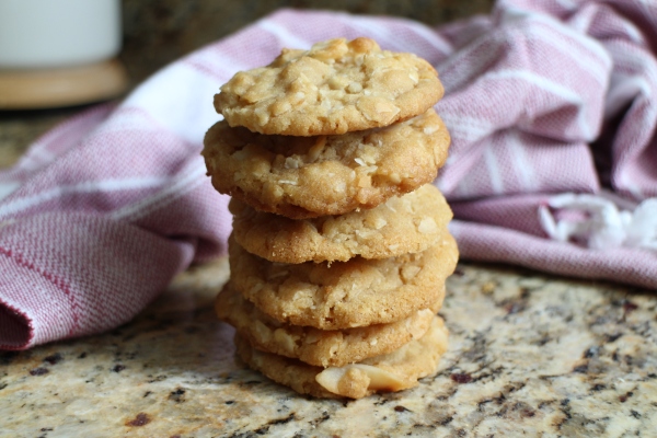 Browned Butter Coconut Cookies